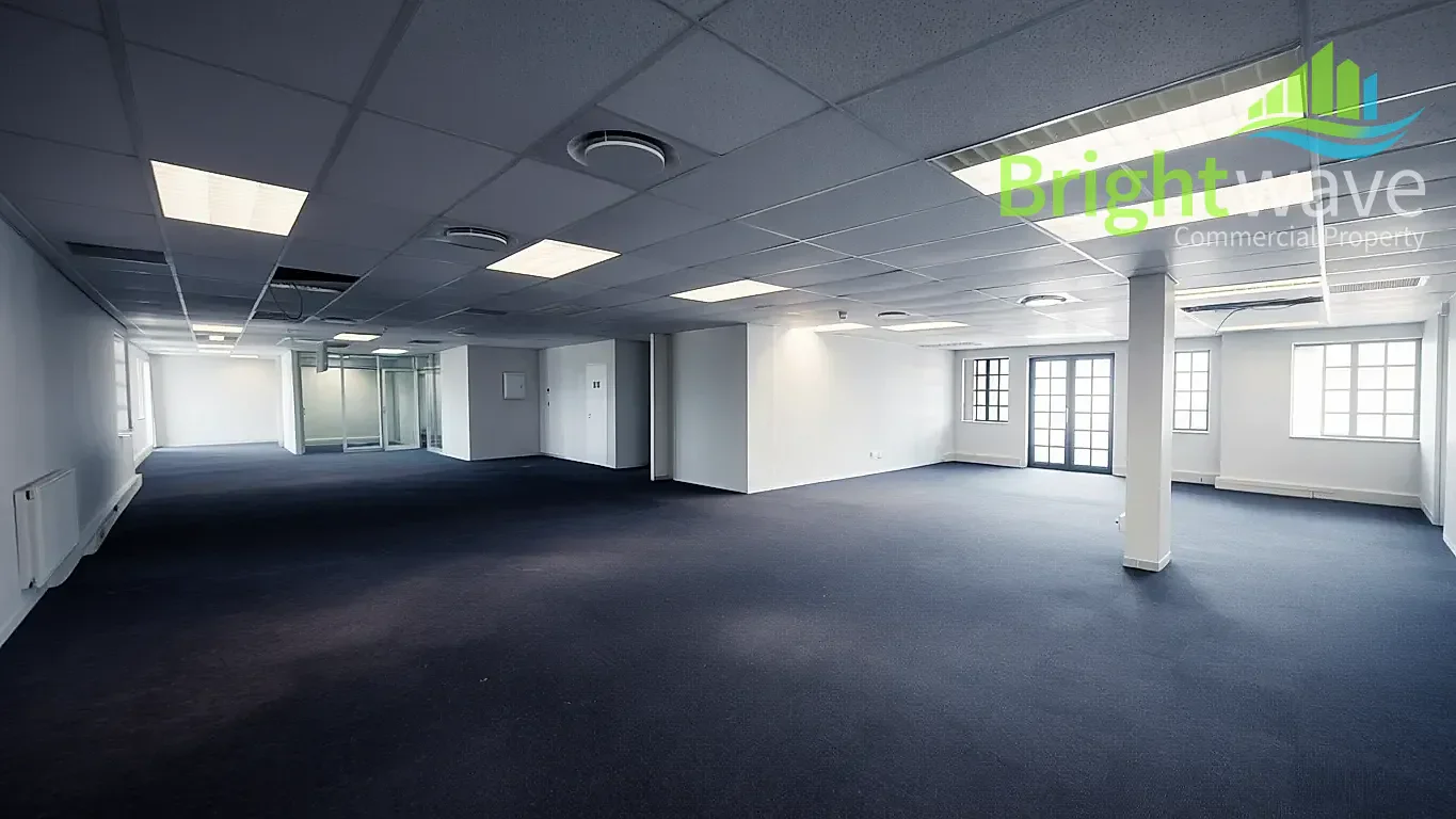 Open plan office area at Brookside Office Park