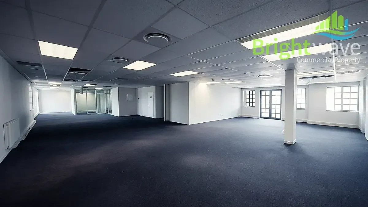 Open plan office area at Brookside Office Park