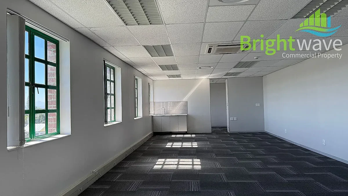 Open plan office area at Brookside Office Park