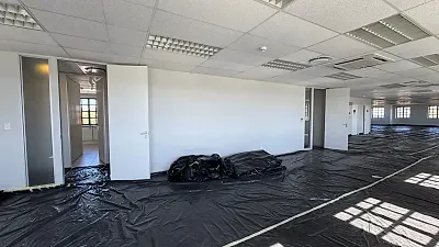 Open plan office area at Brookside Office Park