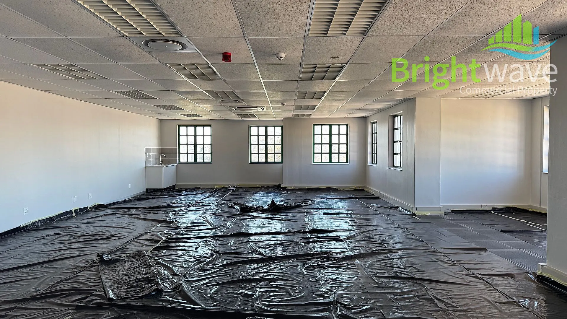 Office layout at Brookside Office Park, Claremont