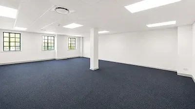 Open plan office area at Brookside Office Park