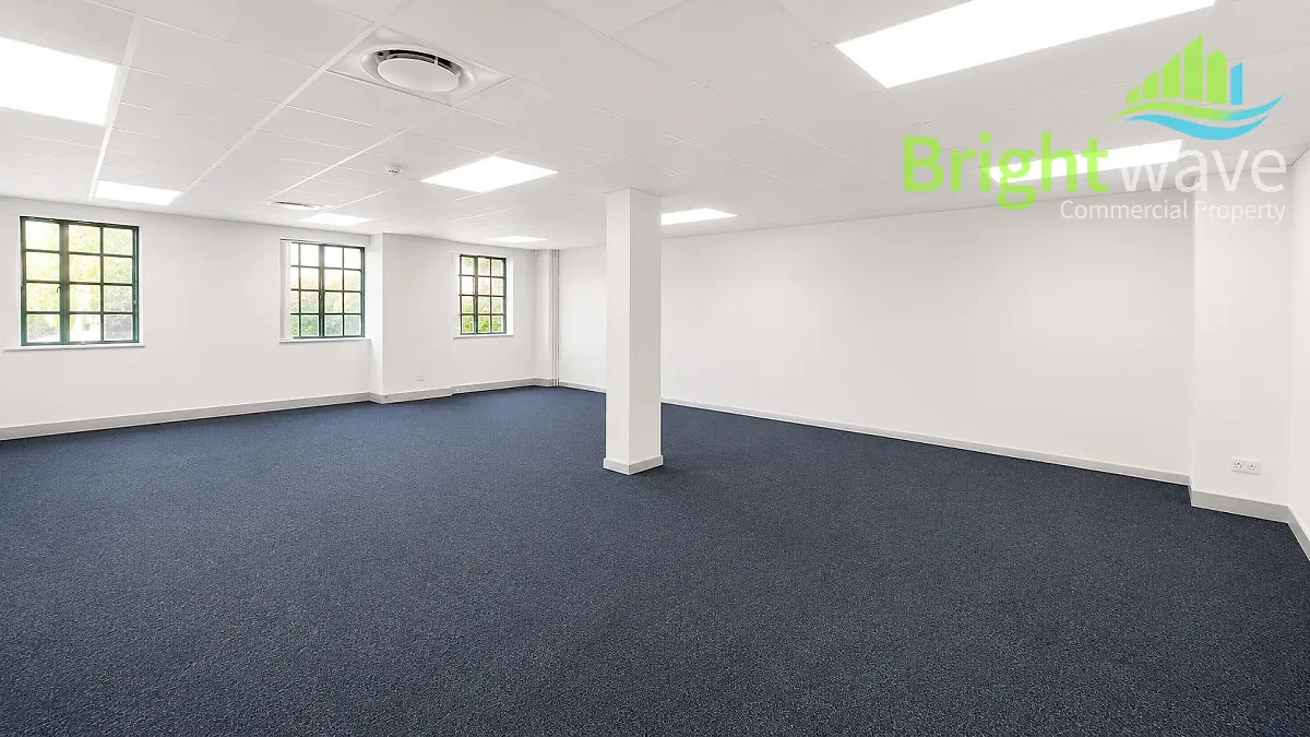 Open plan office area at Brookside Office Park