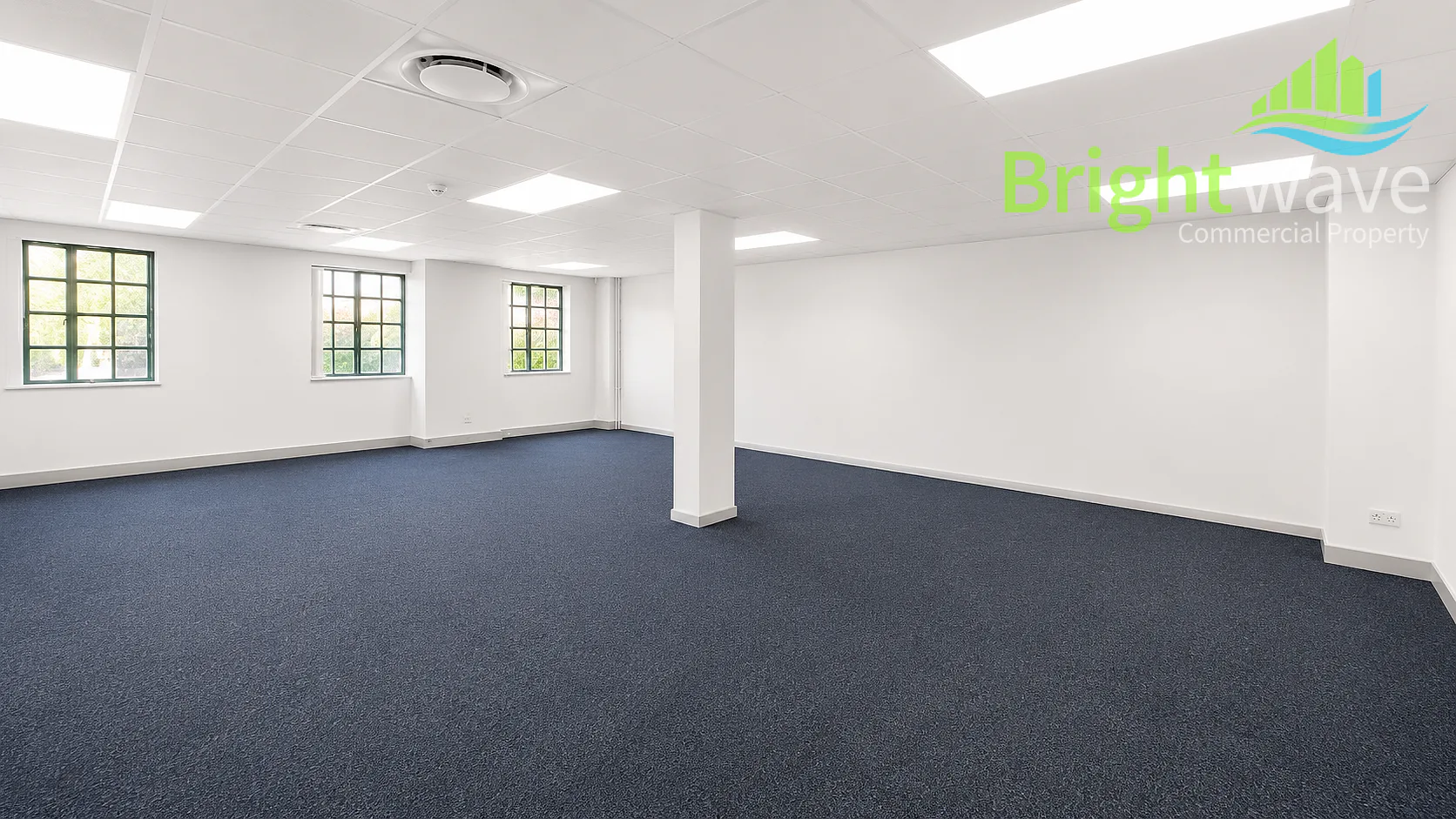 Office layout at Brookside Office Park, Claremont