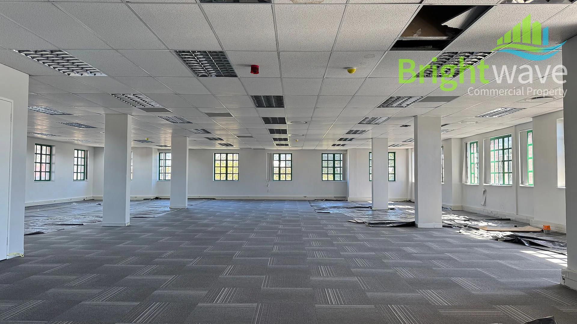 Office layout at Brookside Office Park, Claremont