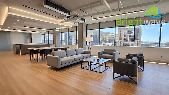 704 m2 office to let at The Rubik in Cape Town CBD.