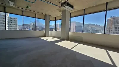 Office layout at The Rubik, Cape Town CBD