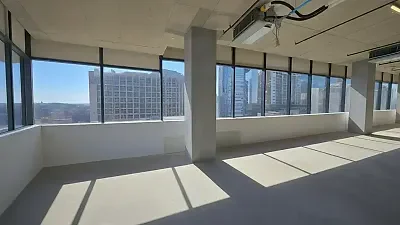 Open plan office area at The Rubik