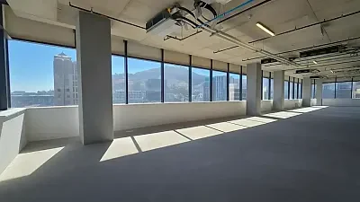 Office layout at The Rubik, Cape Town CBD