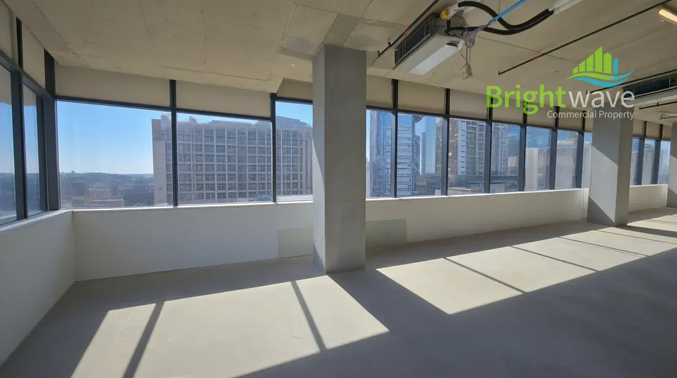 Open plan office area at The Rubik