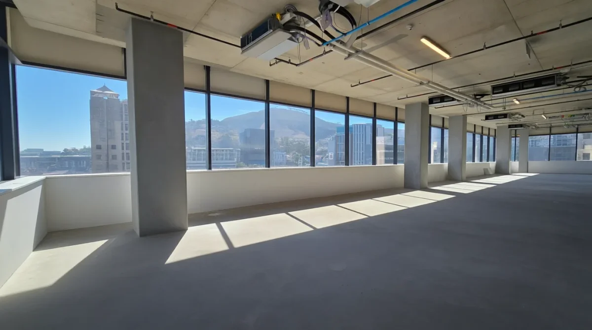 Office layout at The Rubik, Cape Town CBD