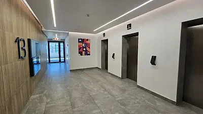Open plan office area at The Rubik