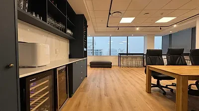 Office layout at The Rubik, Cape Town CBD