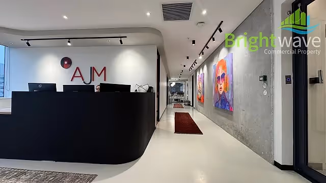 Office to let at The Rubik in Cape Town CBD.