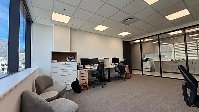 Office layout at The Rubik, Cape Town CBD