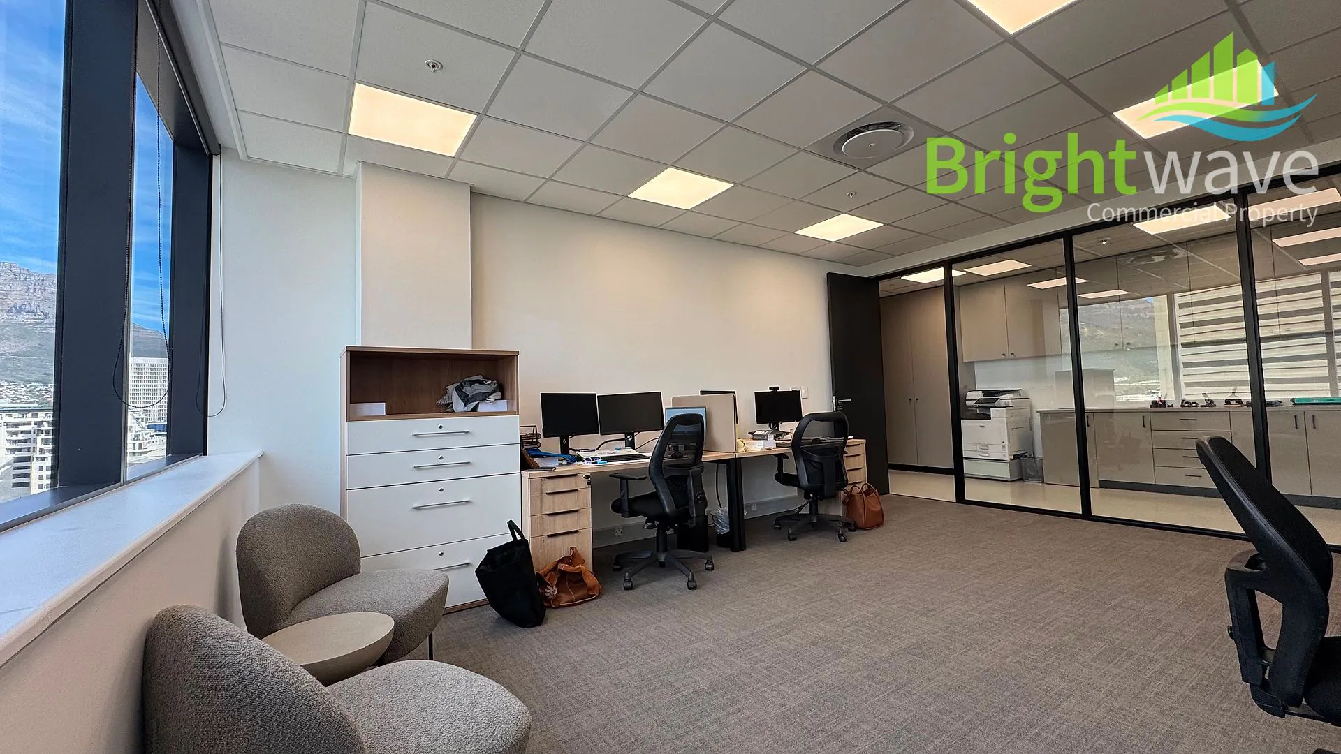 Office layout at The Rubik, Cape Town CBD