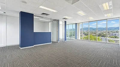 Office layout at Sunclare Building, Claremont