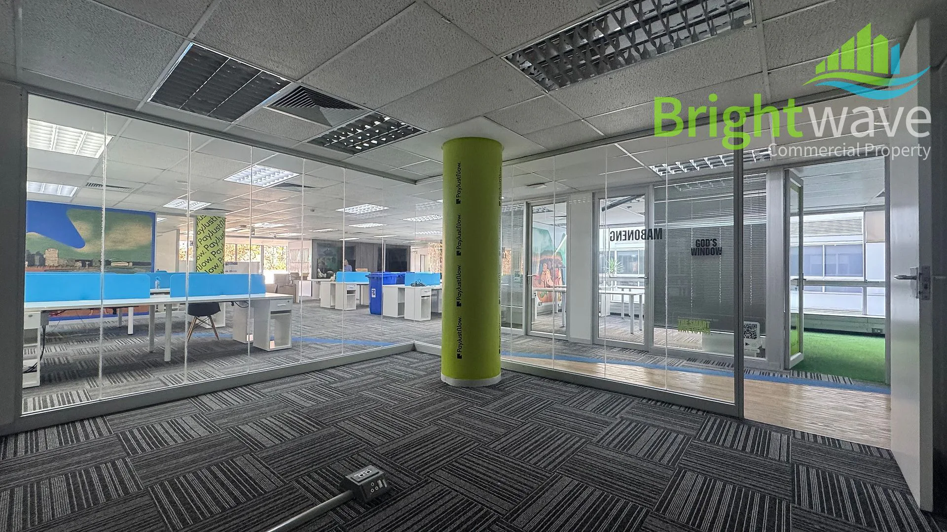 Office layout at Sunclare Building, Claremont