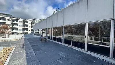 Open plan office area at Sunclare Building