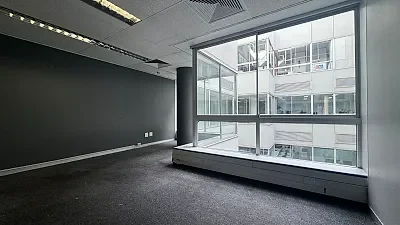 Open plan office area at Sunclare Building