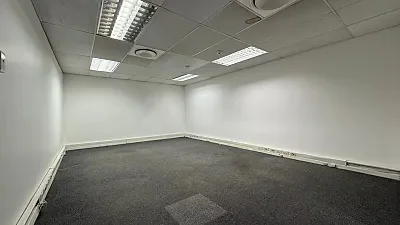 Open plan office area at Sunclare Building