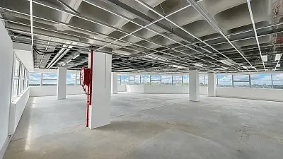 Office layout at Stadium on Main, Claremont