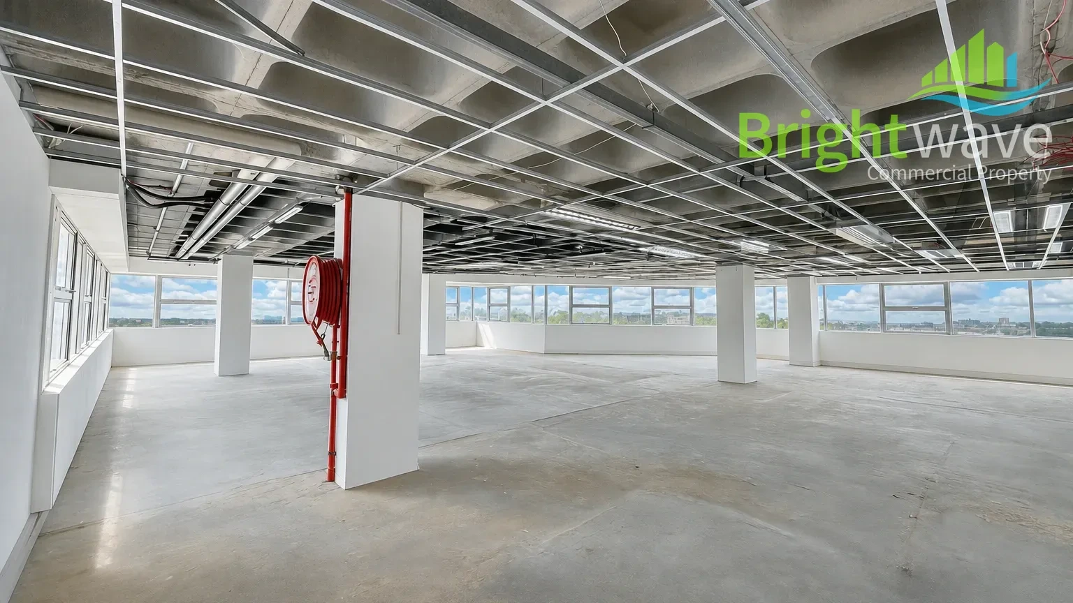 Office layout at Stadium on Main, Claremont
