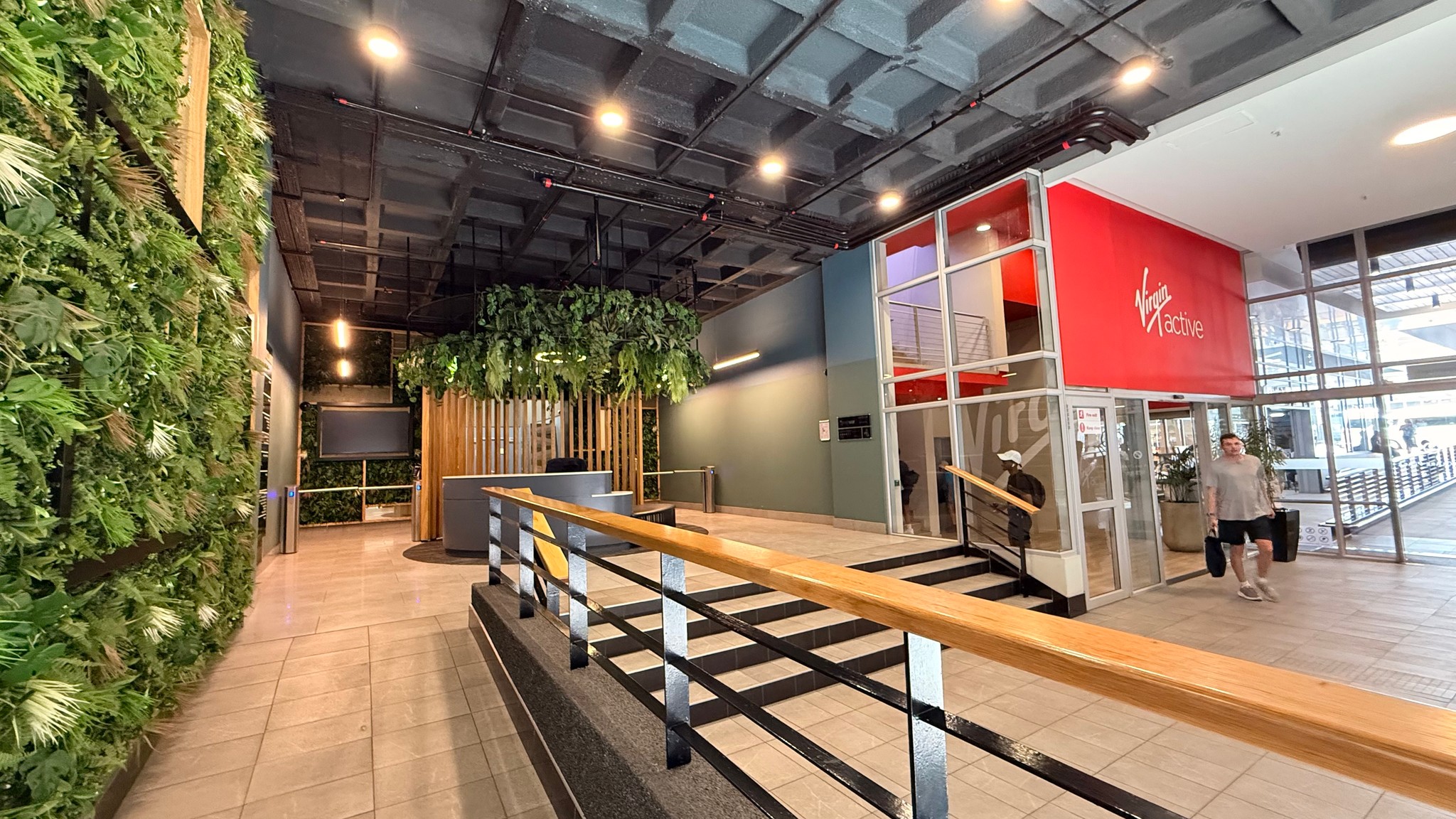 Open plan retail area at MontClare Place