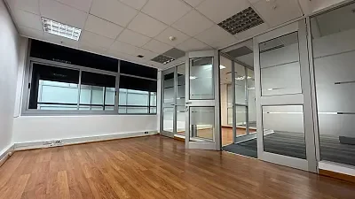 Open plan office area at MontClare Place