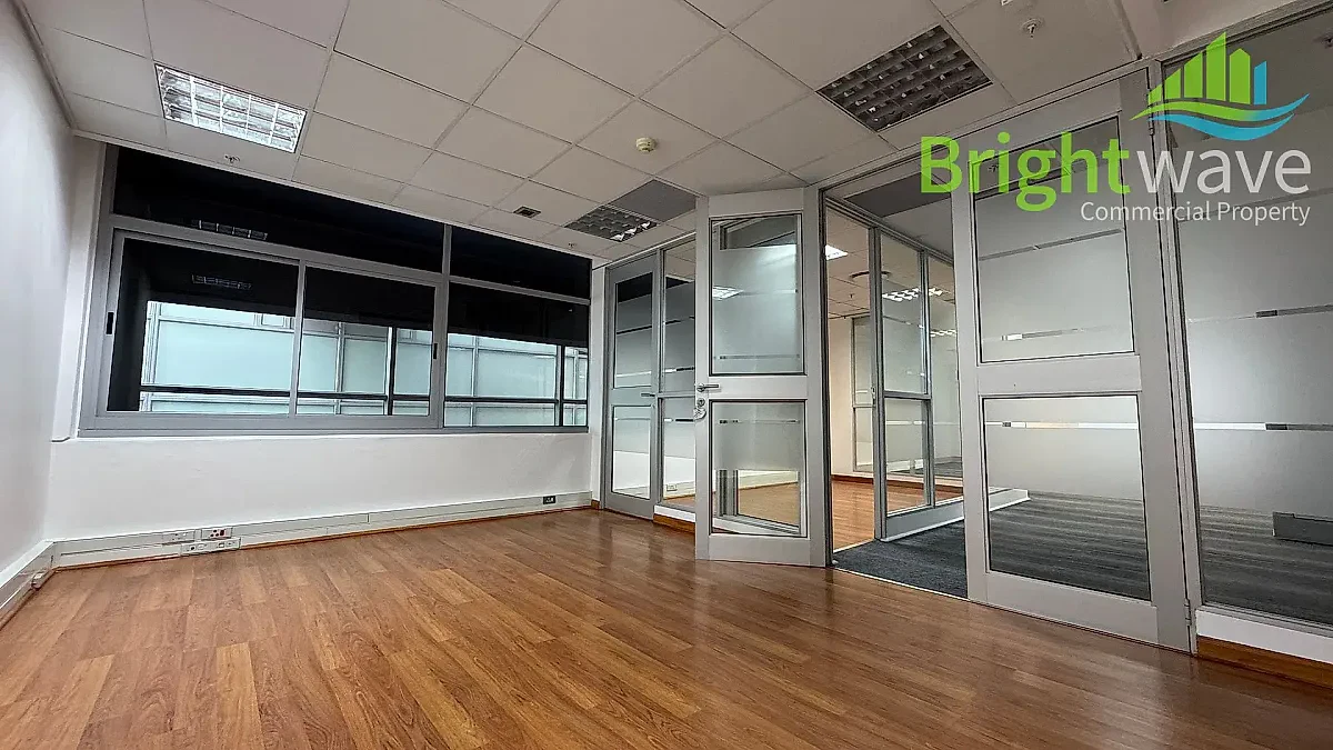 Open plan office area at MontClare Place
