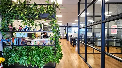 Office layout at The Village Square, Durbanville