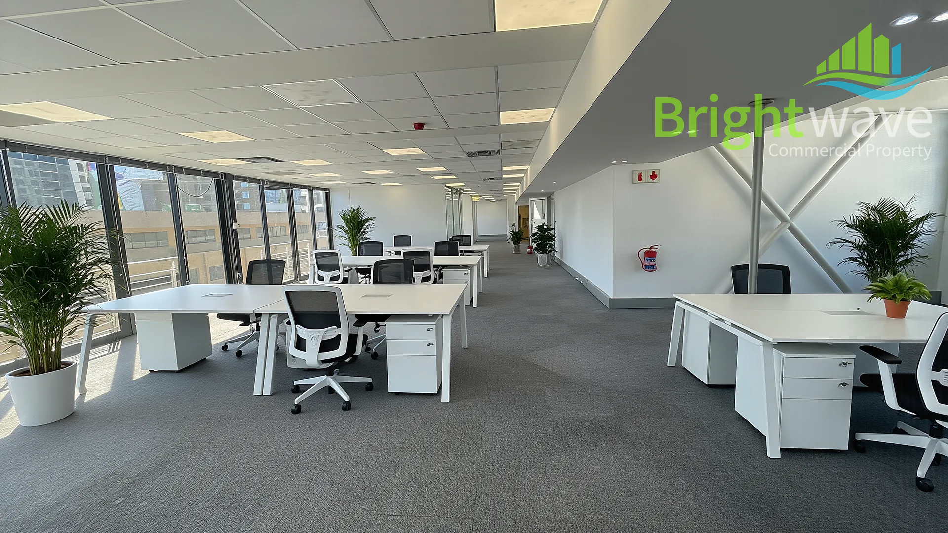 Office layout at Louis Gradner Building, Foreshore