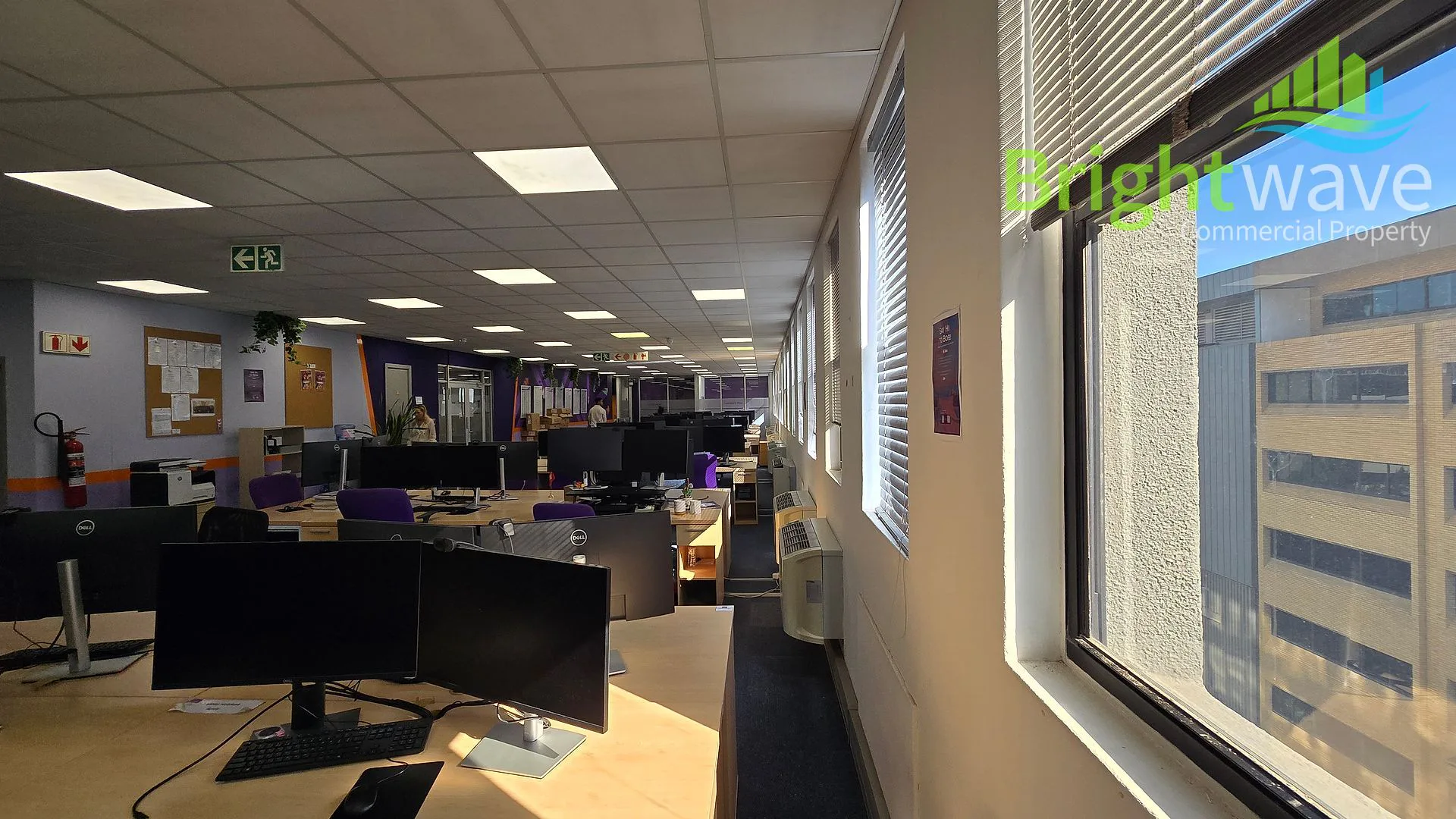 Office layout at Louis Gradner Building, Foreshore