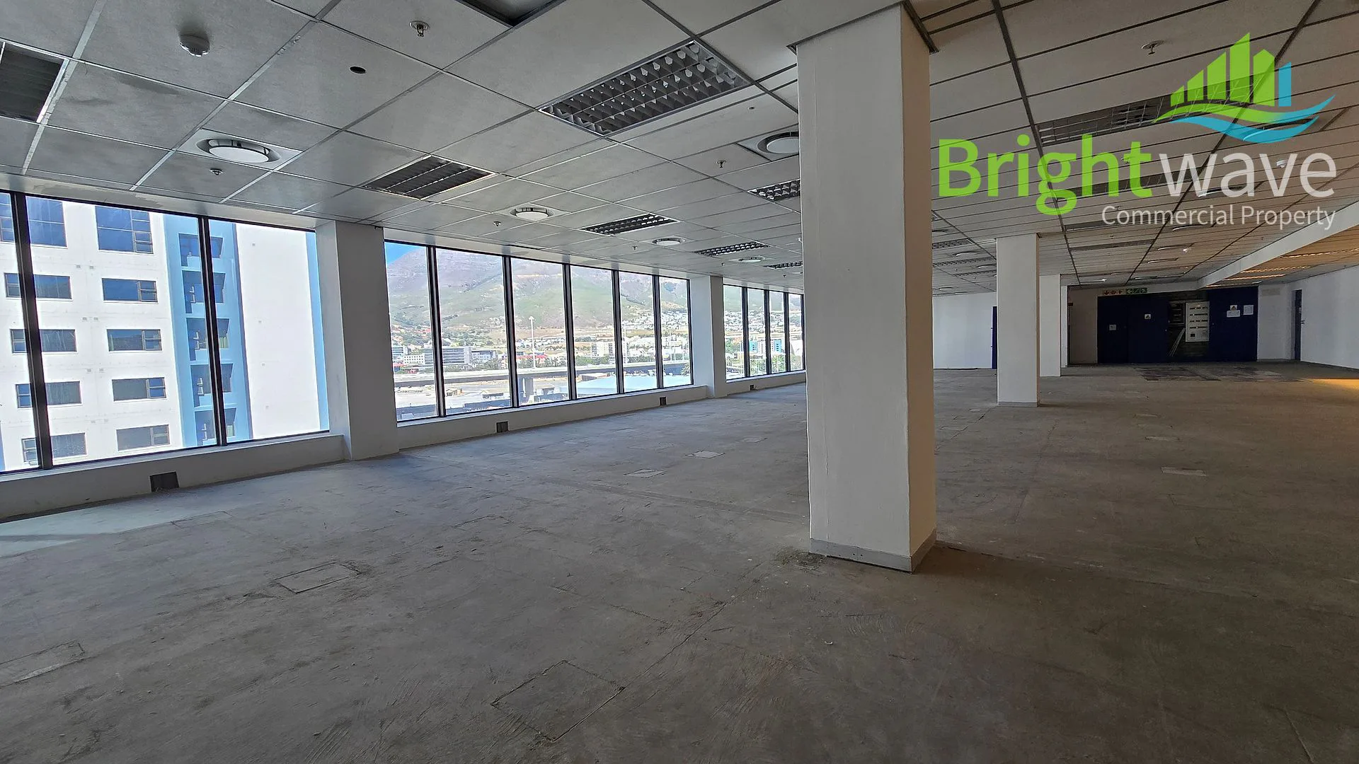 Open plan office area at 10 Christiaan Barnard