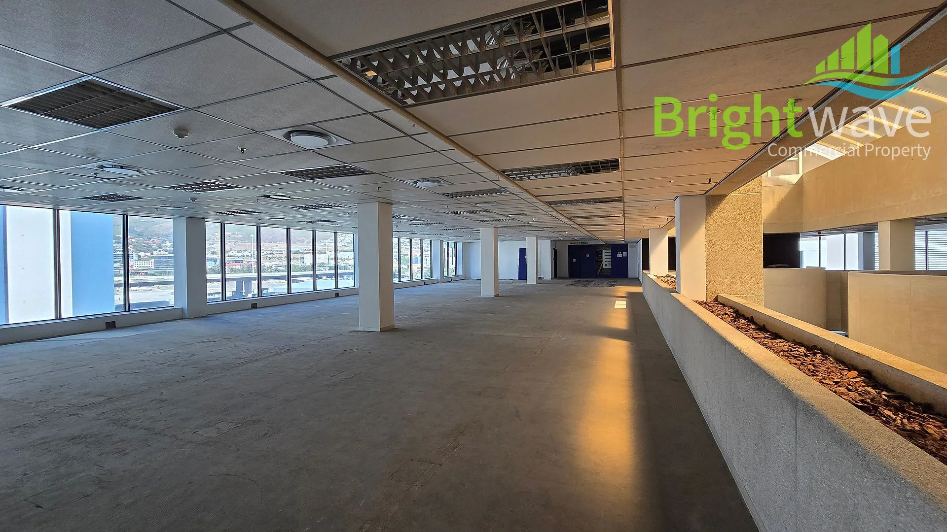Open plan office area at 10 Christiaan Barnard