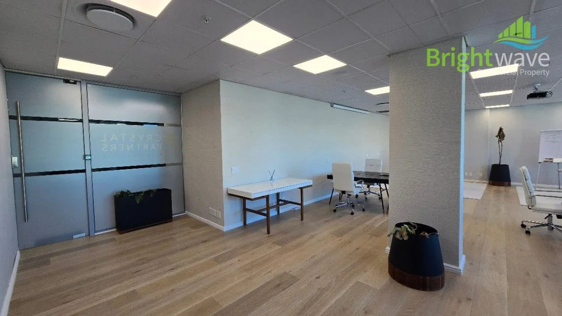 Office layout at Convention Tower, Foreshore