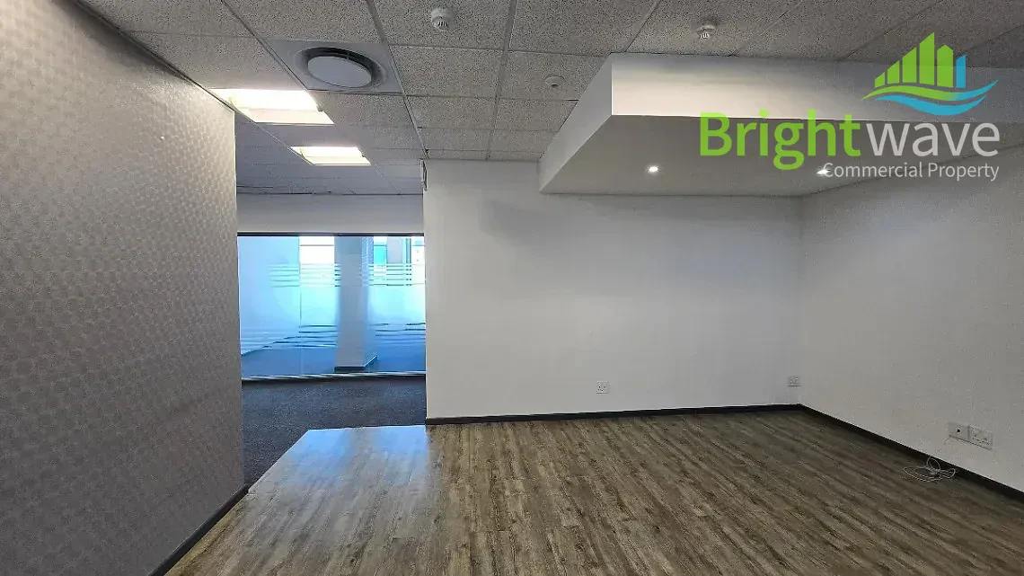 Open plan office area at Convention Tower