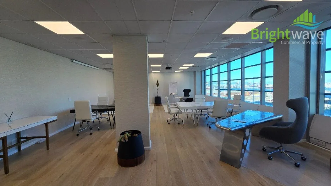 Office layout at Convention Tower, Foreshore