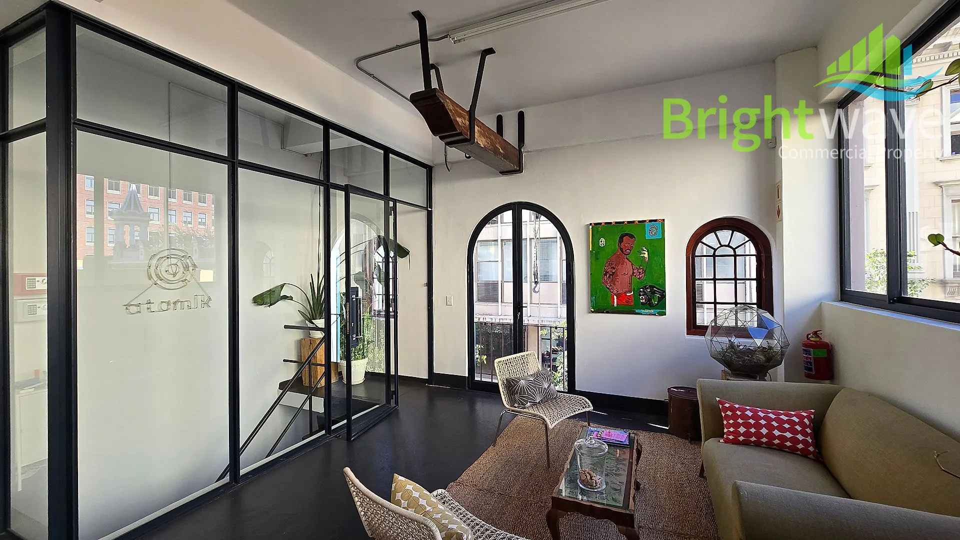 Office layout at 43 Shortmarket Street, Cape Town CBD