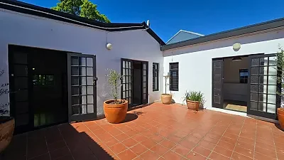Open plan office area at 47 Bloem Street