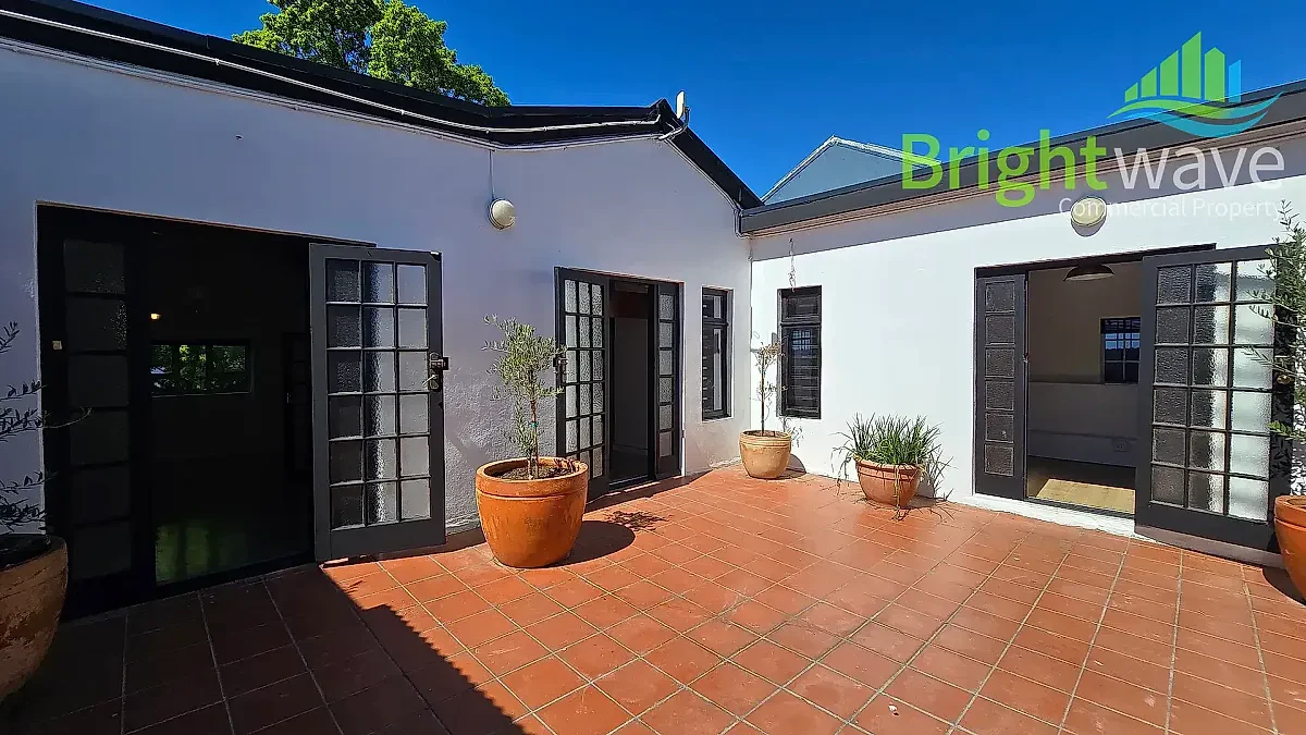 Open plan office area at 47 Bloem Street
