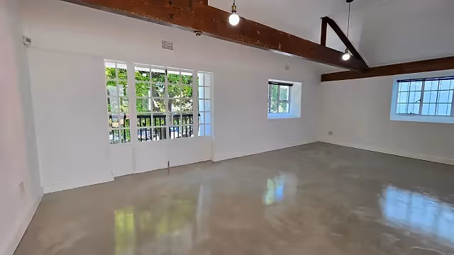 154 m2 office to let at 47 Bloem Street in Cape Town CBD, open plan interior.