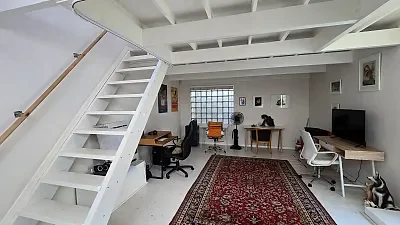 Open plan office area at 47 Bloem Street