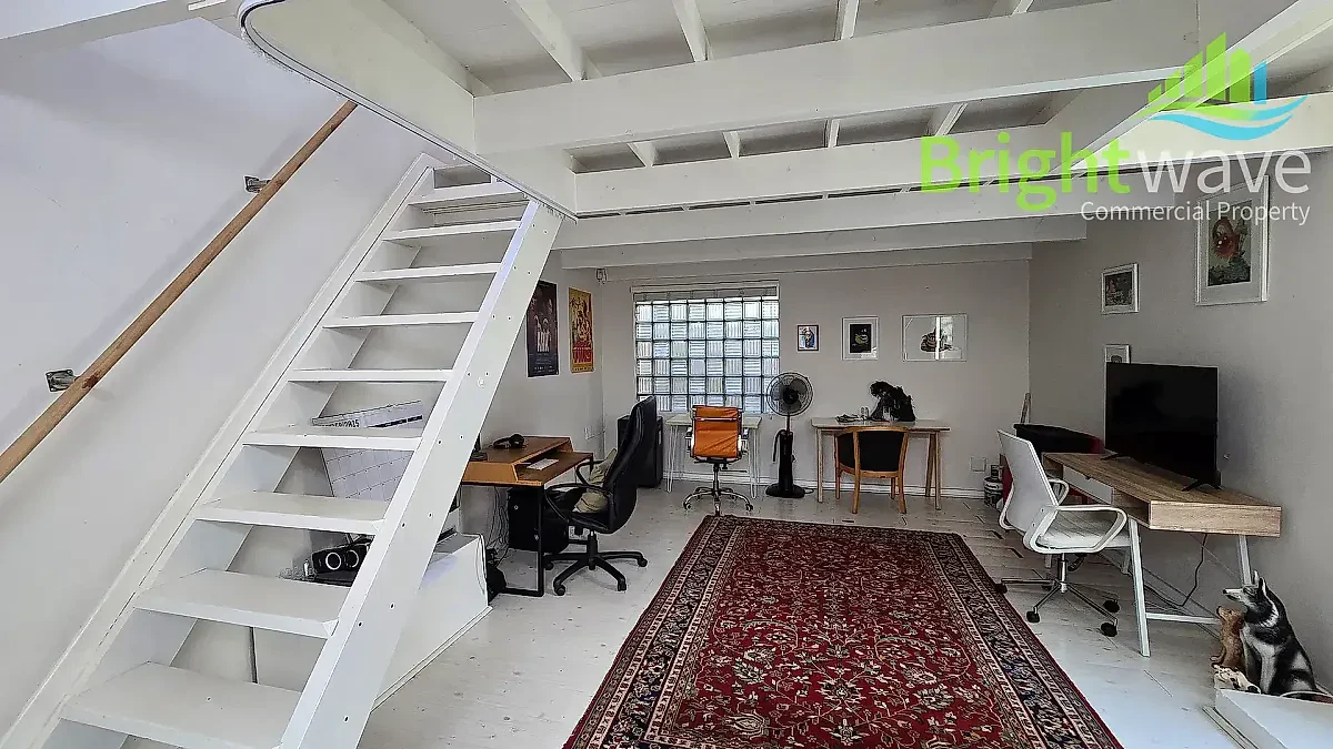 Open plan office area at 47 Bloem Street