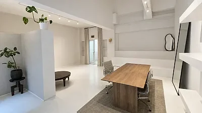 Open plan retail area at 47 Bloem Street