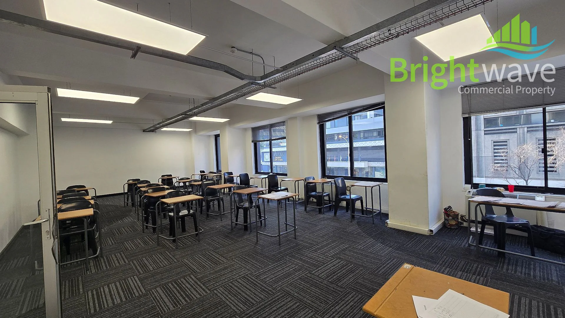 Open plan office area at 47 On Strand