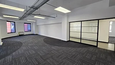 Open plan office area at 47 On Strand