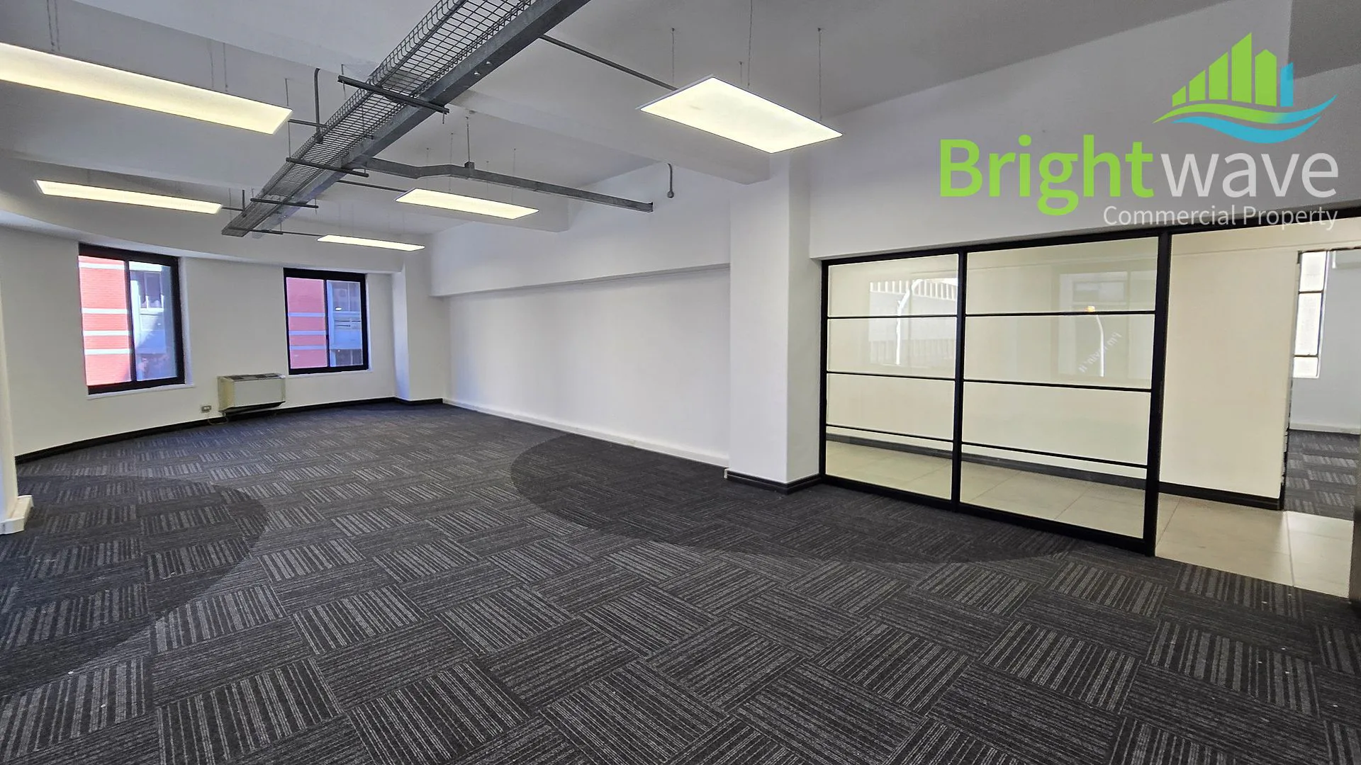 Open plan office area at 47 On Strand