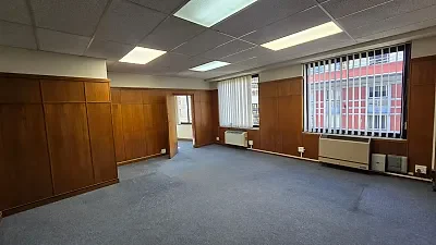 Open plan office area at 47 On Strand