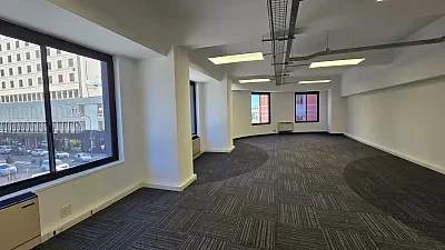 Open plan office area at 47 On Strand